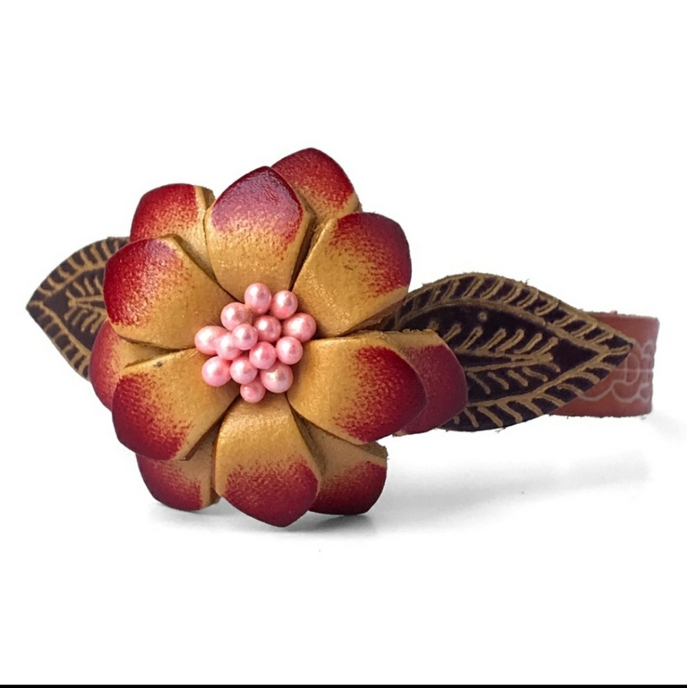 Sale!!Beautiful Genuine Leather ower Bracelets